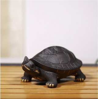 《壽龜》宜興紫砂壺仿古純手工紫砂泡茶壺茶具 《壽龜》宜興紫砂壺仿古純手工紫砂泡茶壺茶具