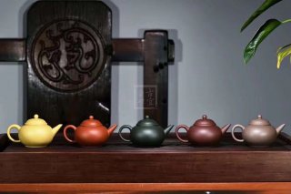 《五色土》綠泥，朱泥，紫泥，青灰泥，段泥純手工宜興紫砂壺茶具水平茶壺